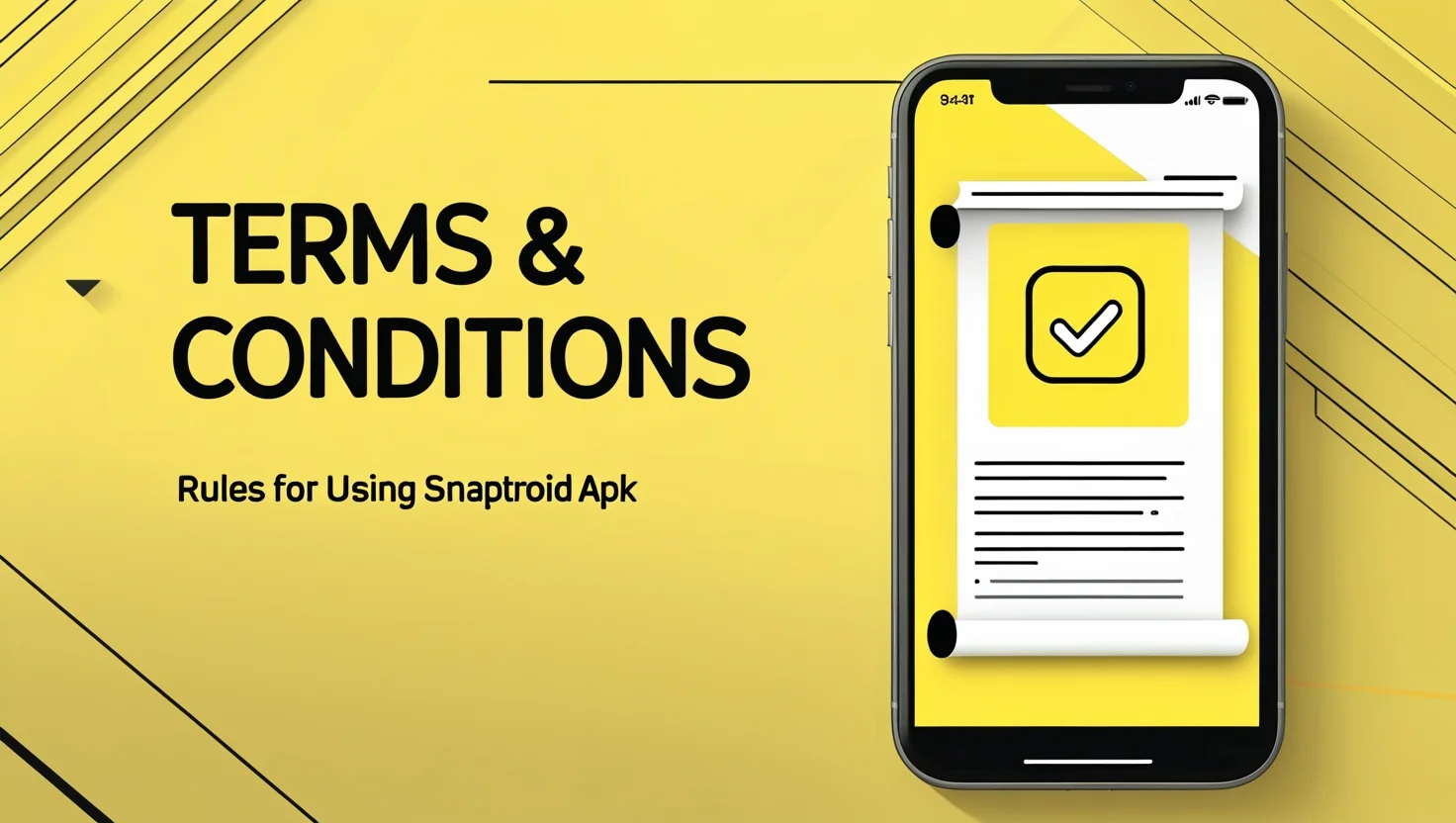 Snaptroid APK Terms & Conditions